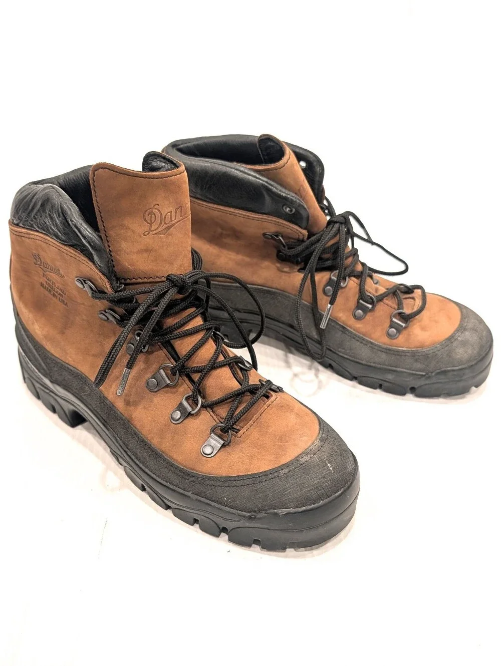 DANNER Combat Hiker 43515X Brown and Black Men's Hiking Boots Size 9